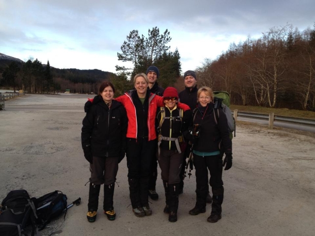 Curso de habilidades de invierno en Escocia 
